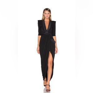 Zhivago Eye of Horus Gown in Black